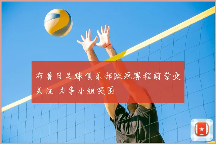 布鲁日足球俱乐部欧冠赛程前景受关注 力争小组突围